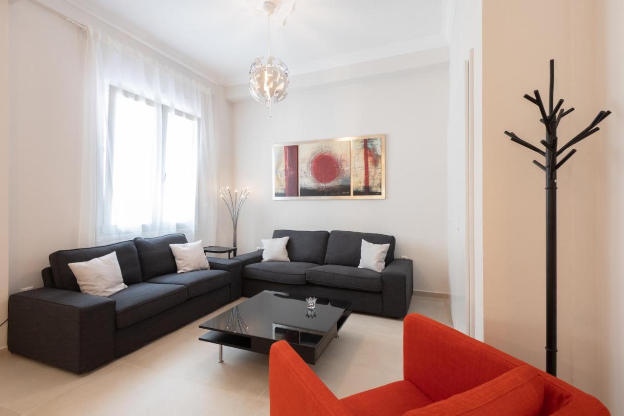 Modern 2-Bedroom Apt, 200M From The Acropolis Athén Kültér fotó